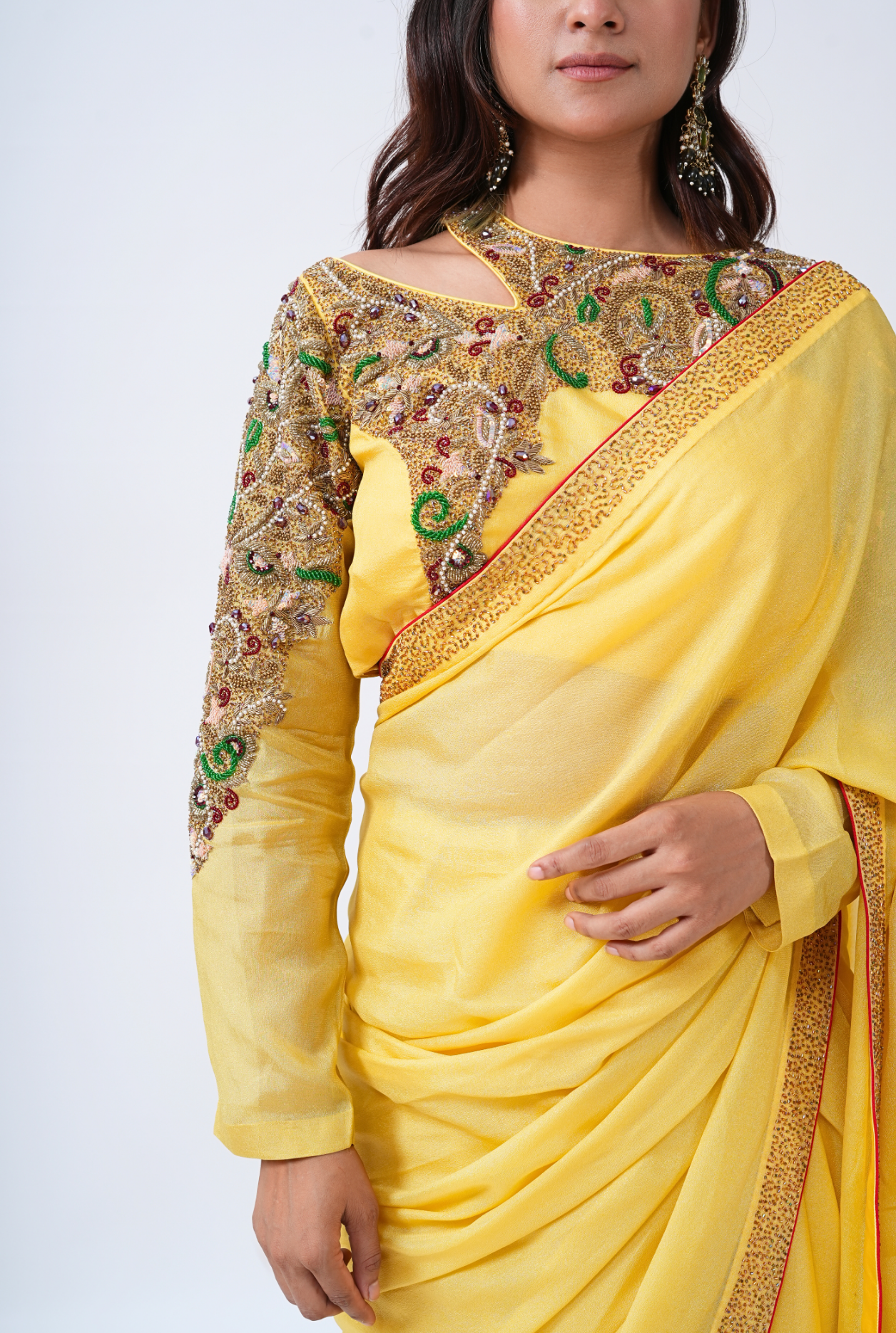 SUNKISSED RADIANCE SAREE