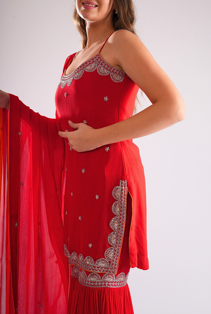 Mehru Sharara Set