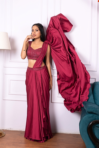 Latasha Drape Saree