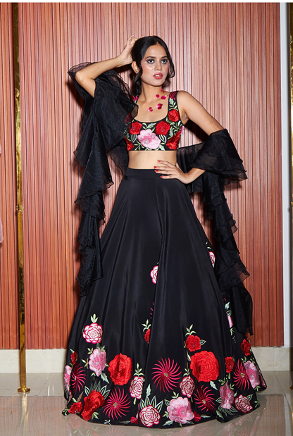 Eclipse Garden Lehenga