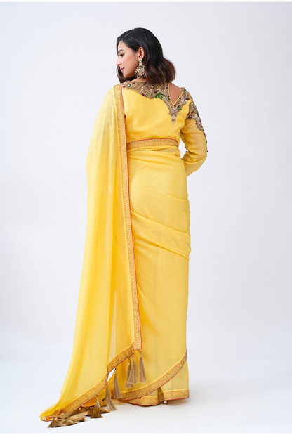 SUNKISSED RADIANCE SAREE