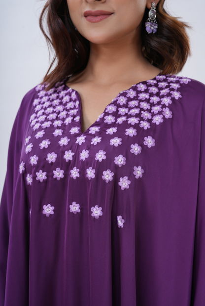 Amethyst Aura Kaftan Set