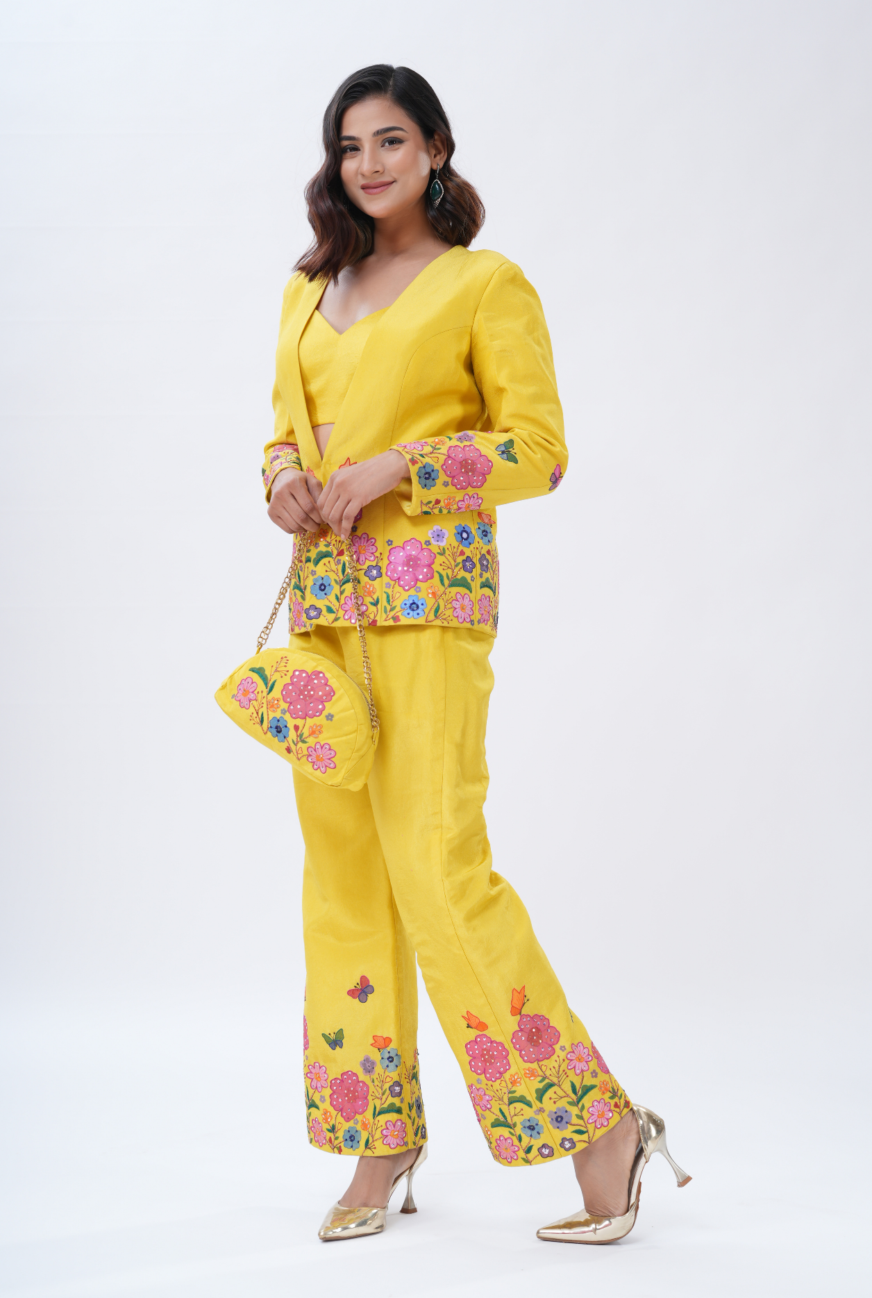 Canvas of Blooms Pantsuit