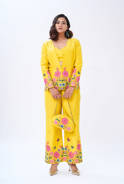 Canvas of Blooms Pantsuit