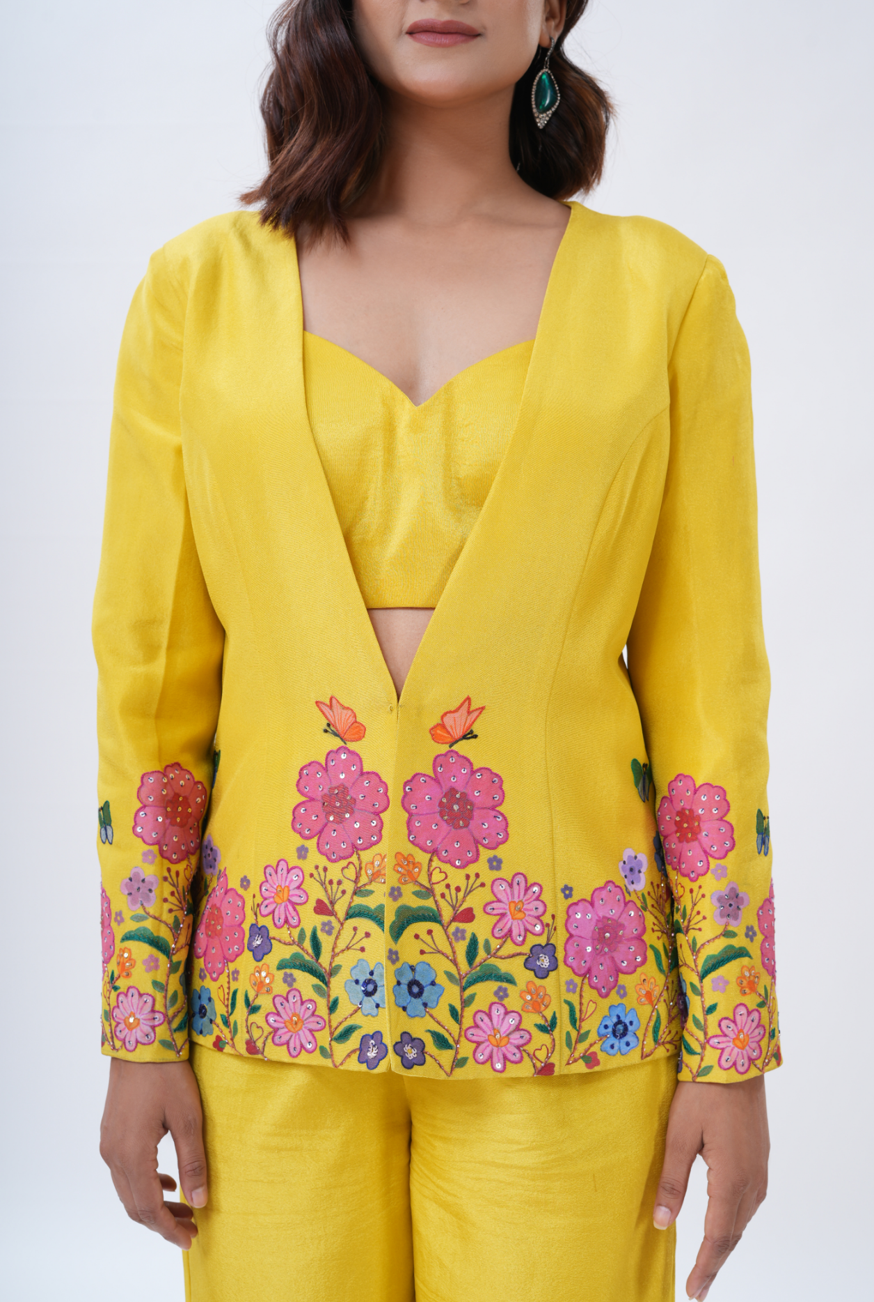 Canvas of Blooms Pantsuit
