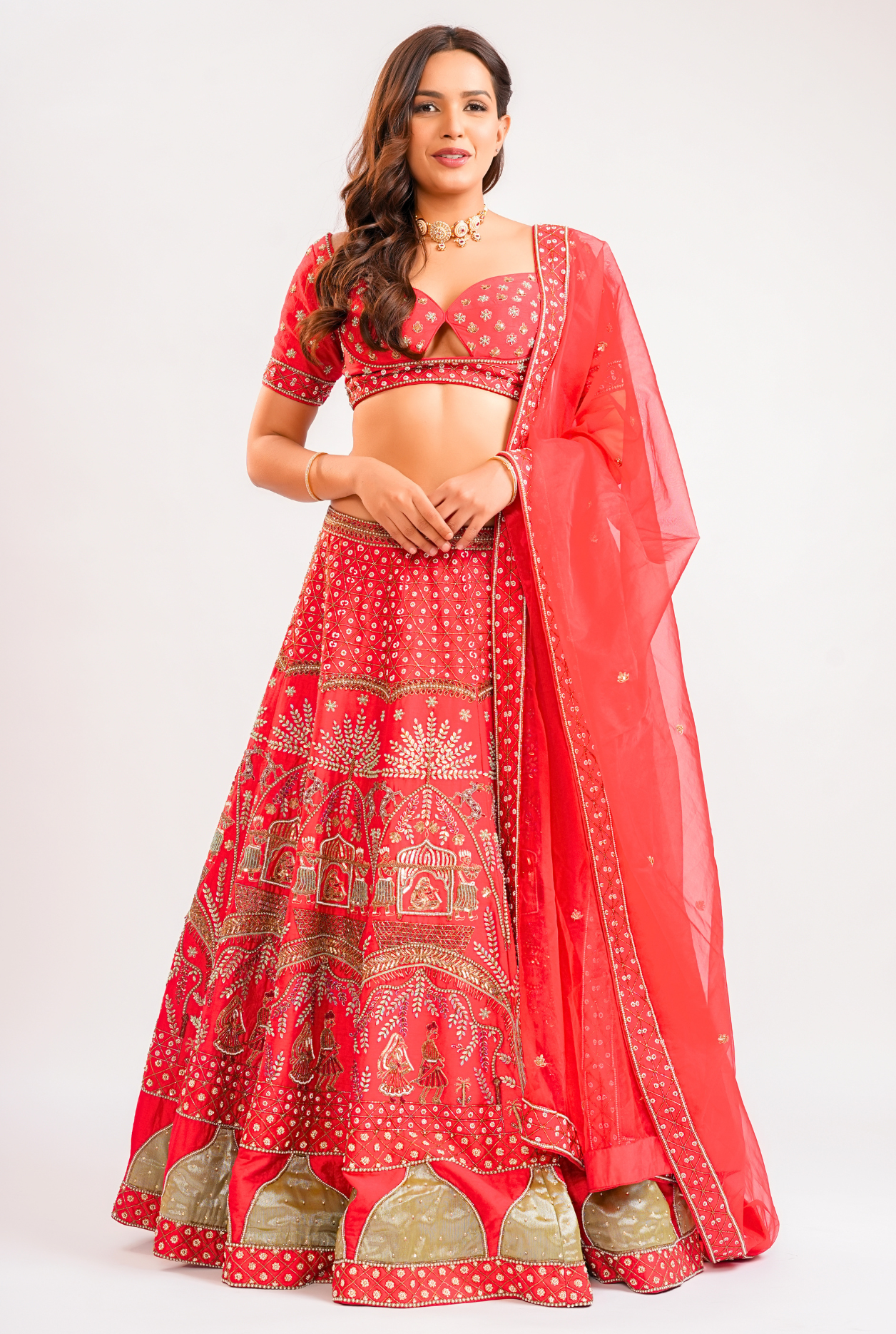 Hoor Mahal lehenga