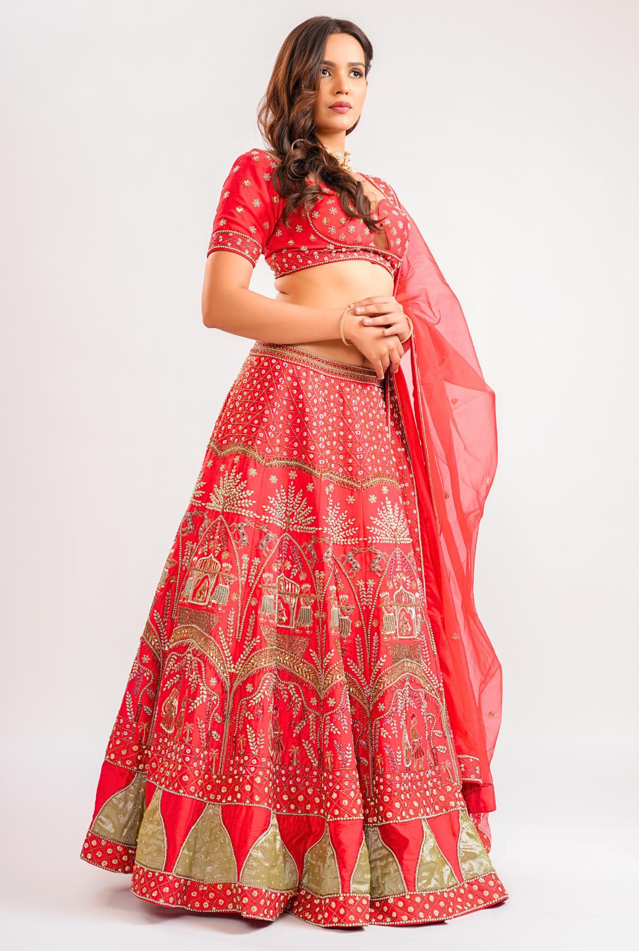 Hoor Mahal lehenga