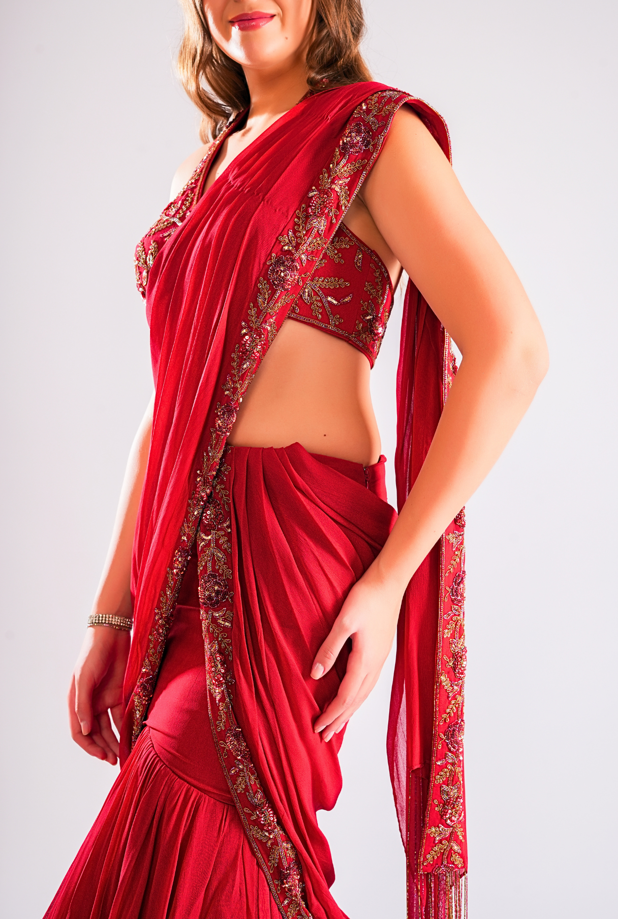 Aarzu Mermaid Drape Saree