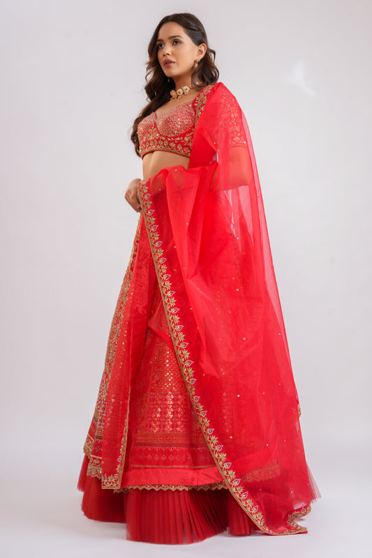 Gulnaar lehenga